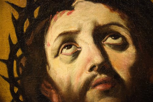 "Ecce Homo"  17th-century Emilian master